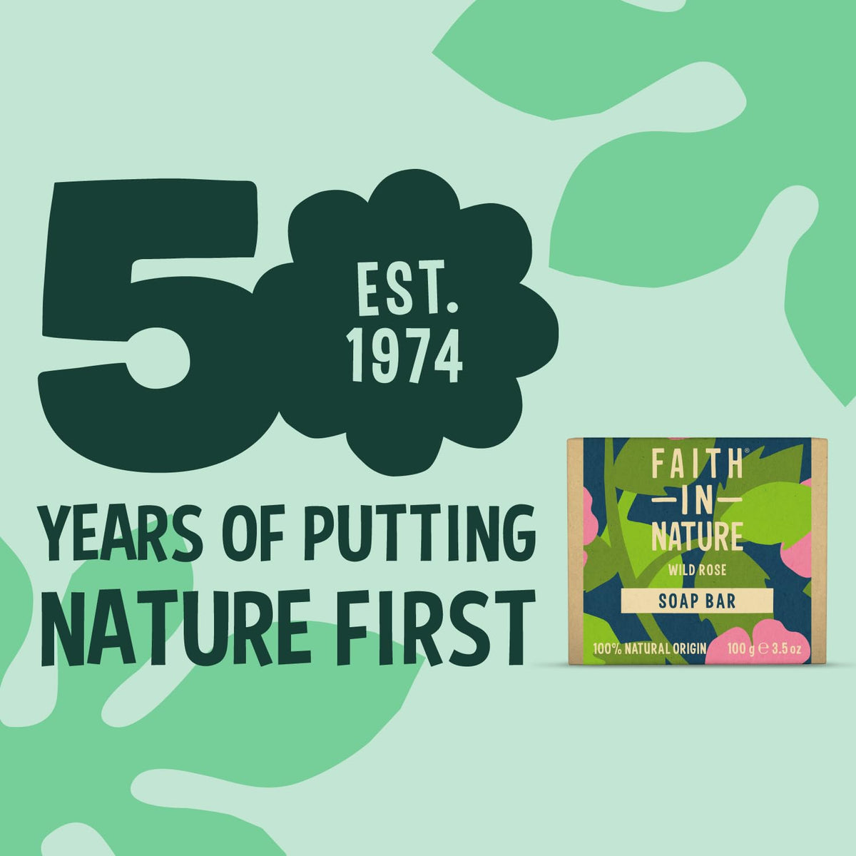 Faith In Nature Natural Coconut Hand Soap Bar, Hydrating, Vegan & Cruelty Free, No SLS or Parabens, 100g