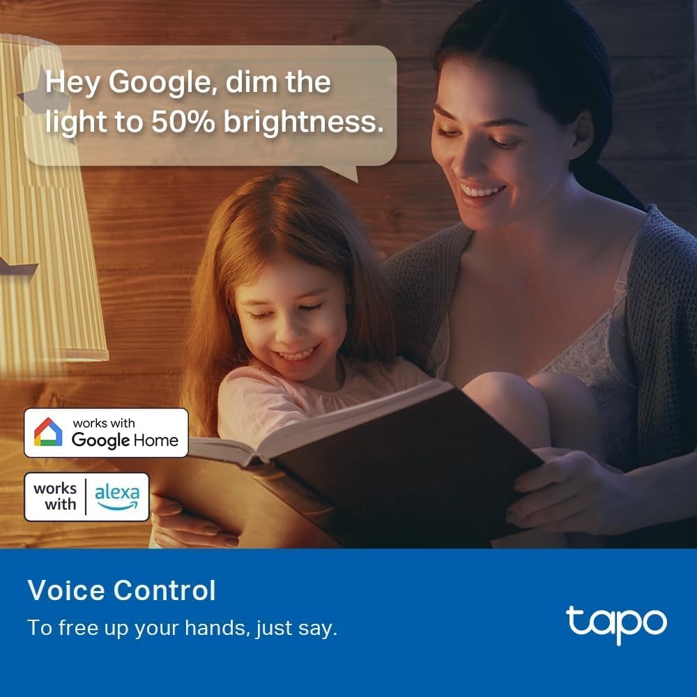 Tapo L530E (2-Pack) E27 Smart Bulb, Alexa Light Bulbs, LED Light Bulb, Extra Bright WiFi Smart Bulb, Colour Changing Light Bulb, Dimmable, 8.3W, Schedule & Timer, Remote Control Bulb, Energy Saving