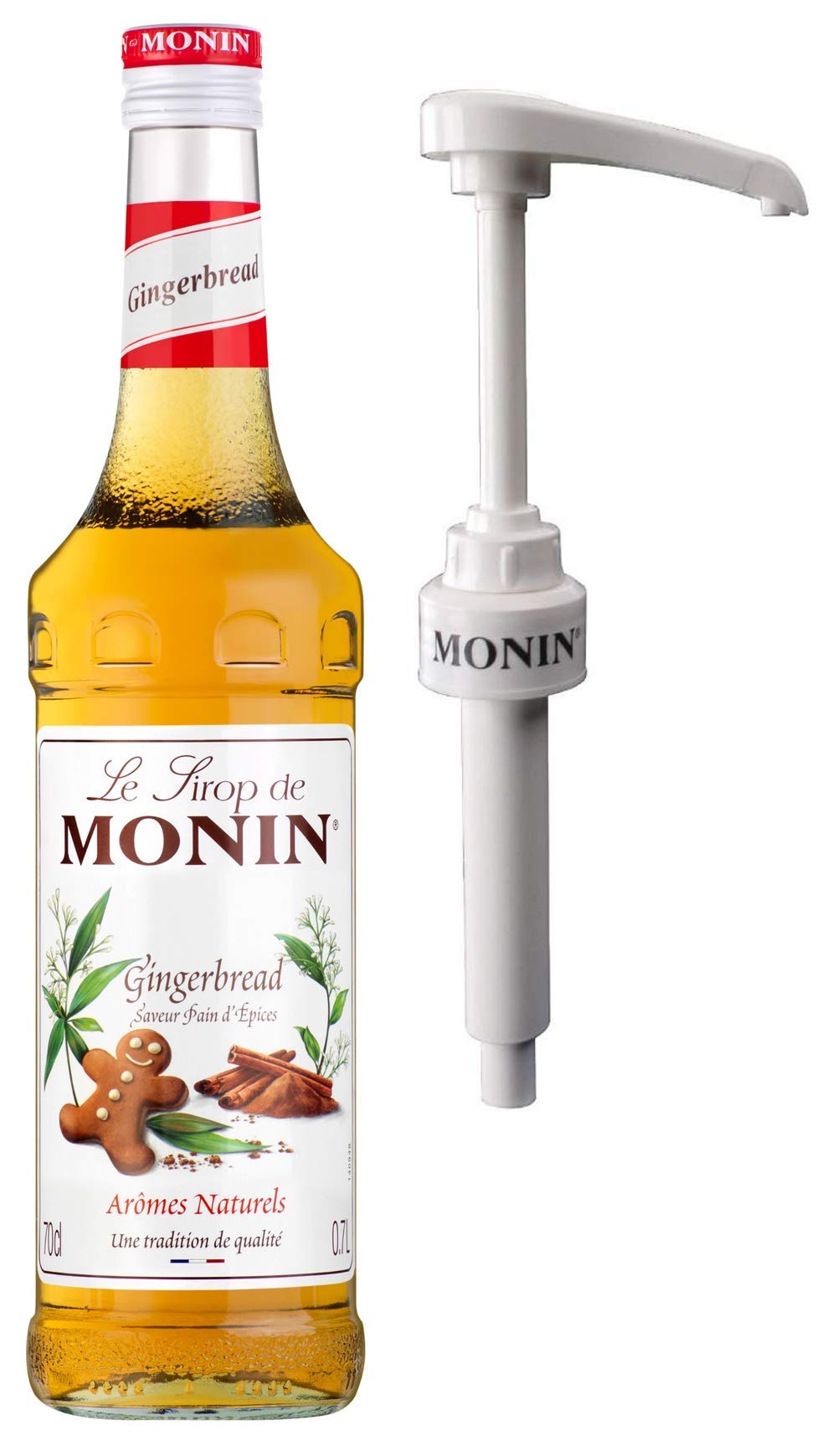 MONIN Premium Pistachio Syrup 700ml, for Coffee and Cocktails, Vegan