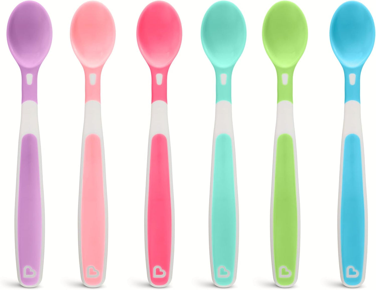 Munchkin Soft Tip Infant Spoons, Pack of 6