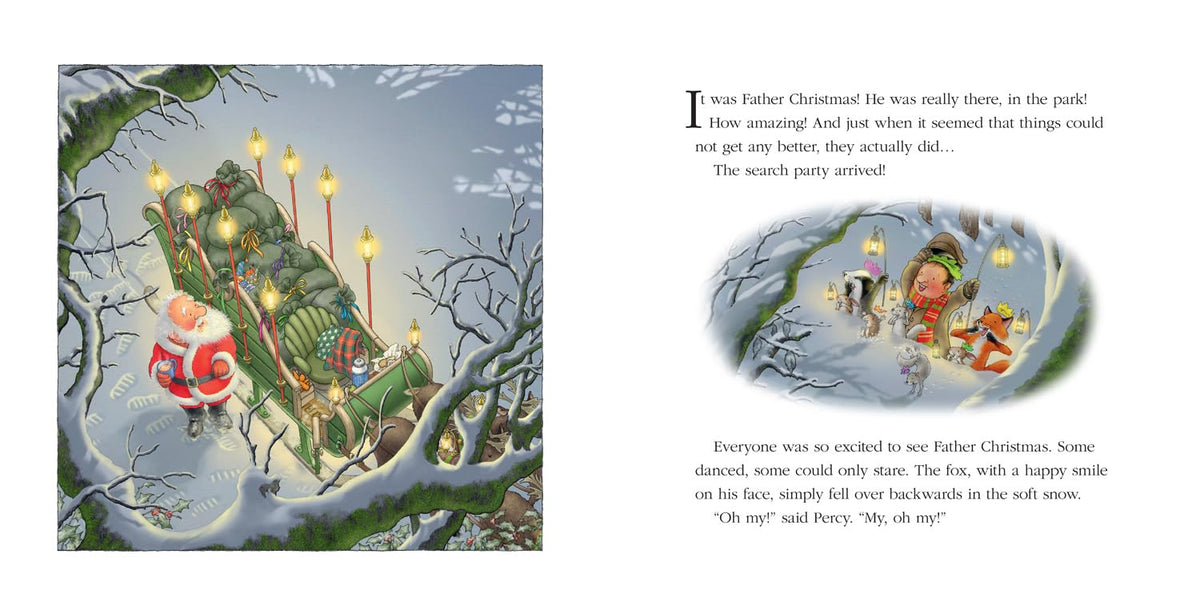 One Christmas Eve: A brand-new picture book about Percy the Park Keeper for 2026. The perfect Christmas gift for toddlers and kids aged 3+