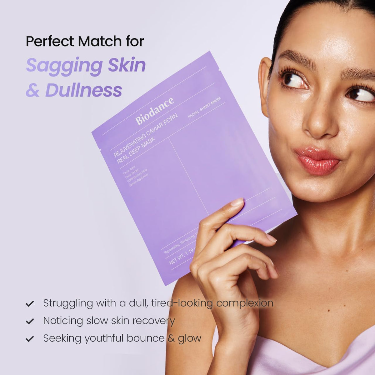 BIODANCE Bio-Collagen Hydrogel Overnight Face Mask. 4 PCs