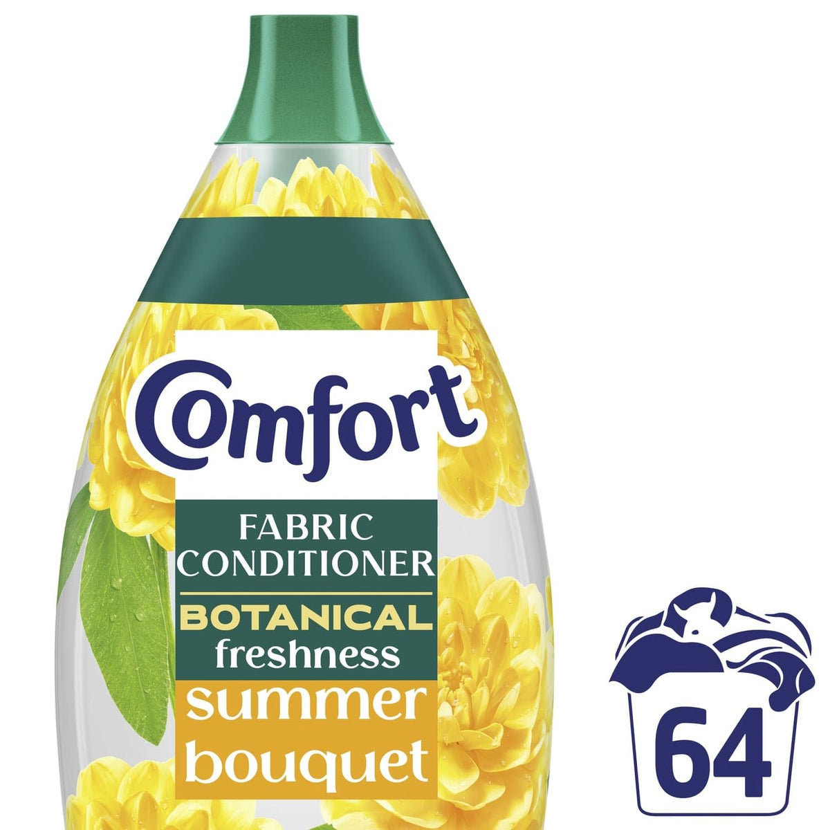 Comfort Pure Dreams Cashmere Soft Fabric Conditioner Dermatologist-Recommended Gentle Next to Sensitive Skin 48 washes(1.44 L) - Case pack of 6