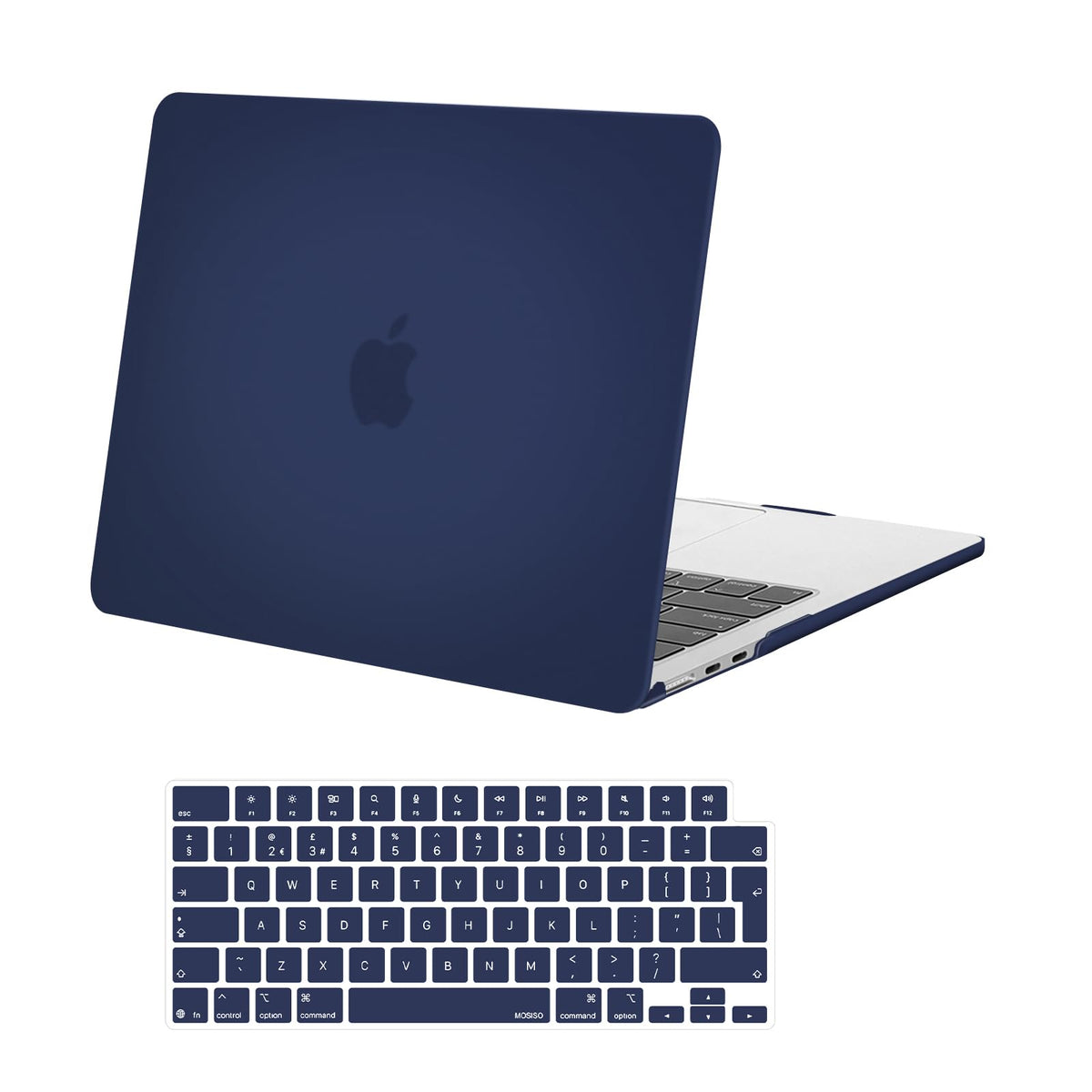 MOSISO Compatible with MacBook Air 13 inch Case M5-M2, Crystal Clear