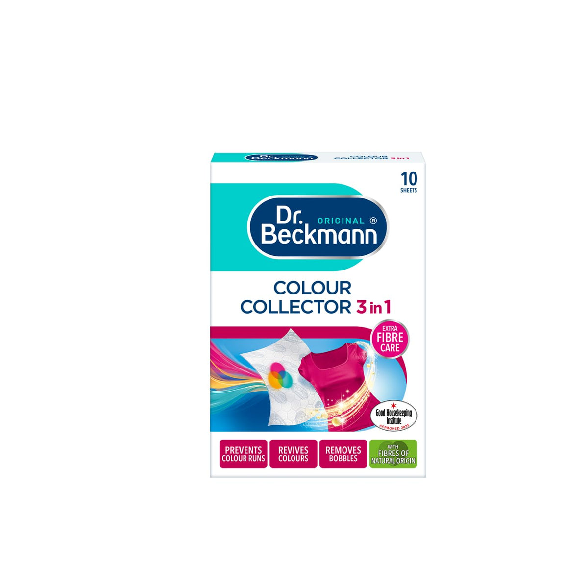 Dr. Beckmann Colour Collector All in 1, Stops Colour Runs, 50 Sheets