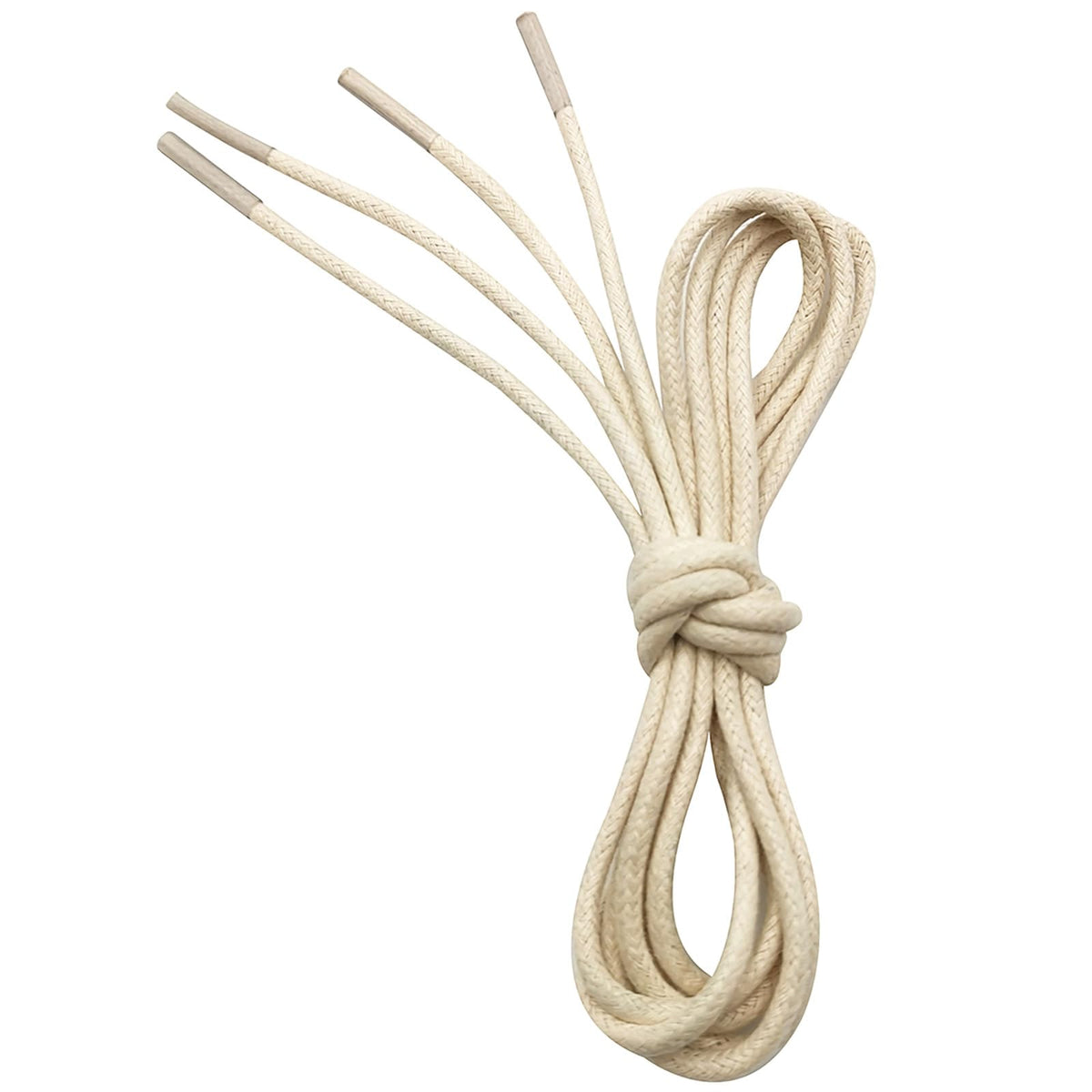 VSUDO Waxed Round Shoe Laces, Diameter 2.5mm Thin Oxford Shoelaces for Shoe