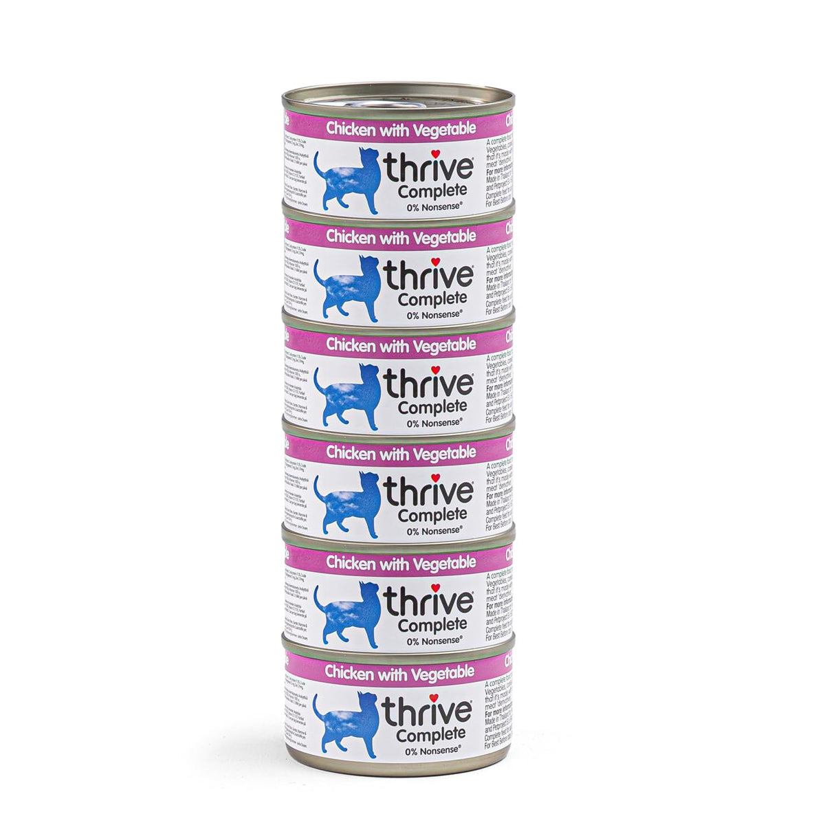 Thrive Complete Chicken Breast Wet Cat Food – Adult & Senior – 6 x 75g Cans