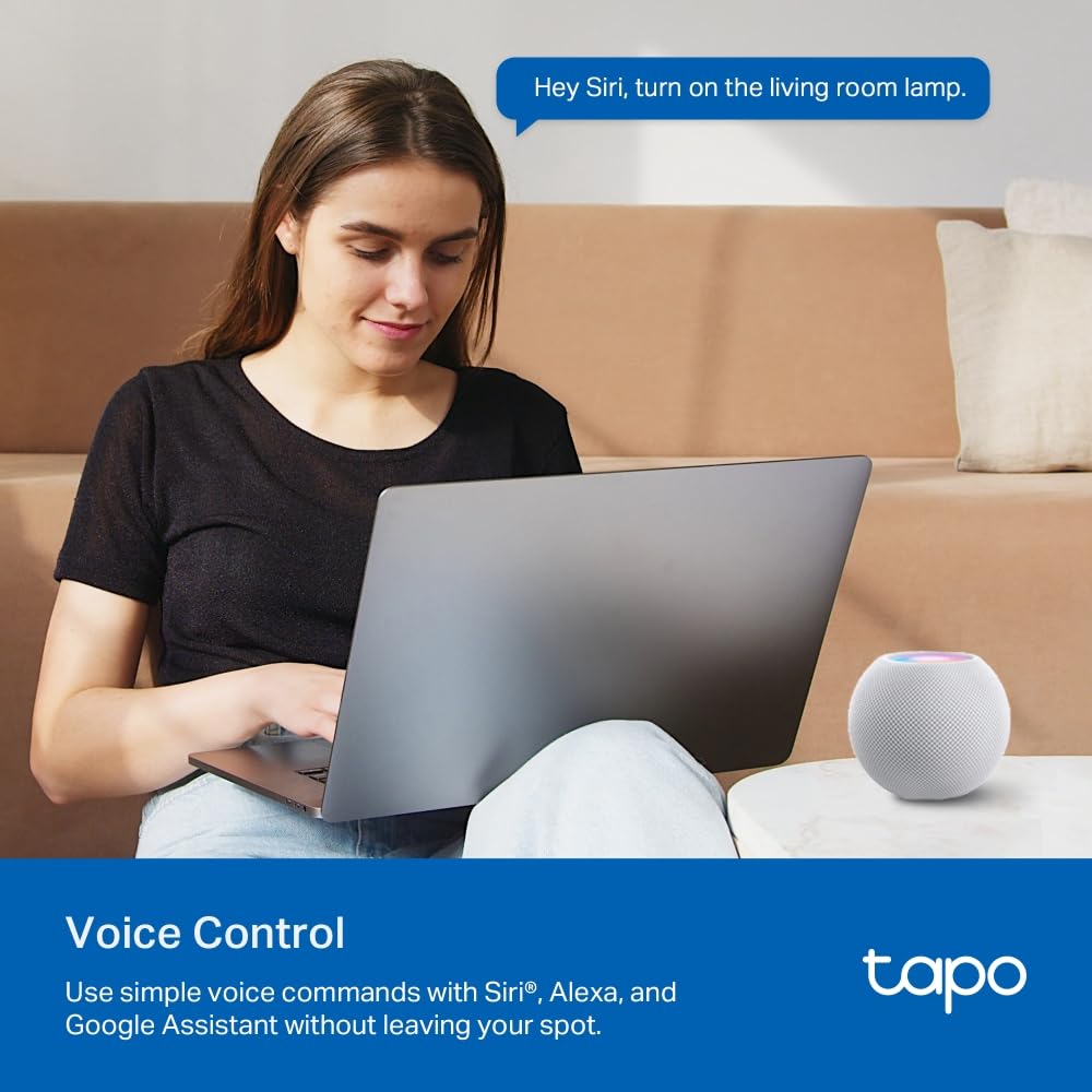 Tapo P110(4-pack) Smart Plug, Energy Monitoring WiFi Plug, Max 13A