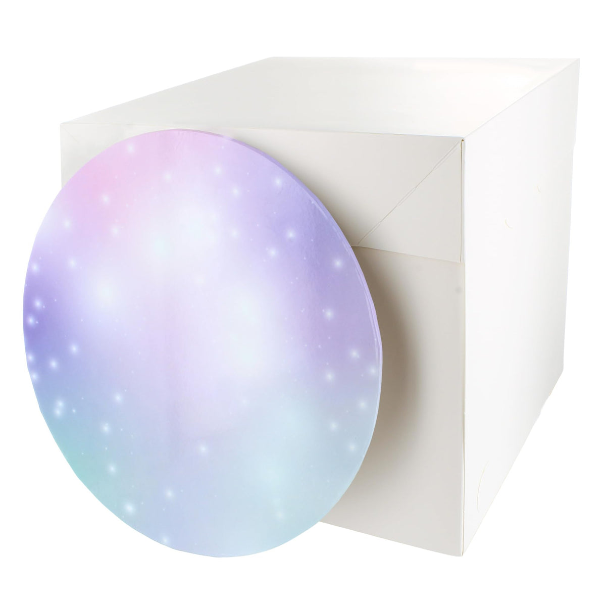 Culpitt 8" (20cm) Marble Print Masonite Board & Extra Tall Box Set