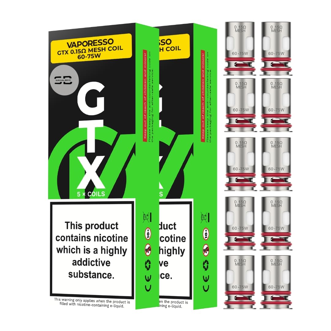 Vaporesso GTX Coils [0.6] - 5 Pack - No Nicotine
