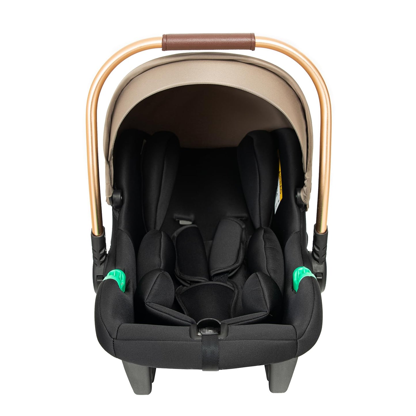 BEBBY Stroller 3-in-1 Baby 3 in 1 with Seat with Foldable Aluminium Frame, Compact Stroller with Adjustable Armrests, Combined Strollers,High Landscape Travel Pushchair (gen-H9-PINK, H9)
