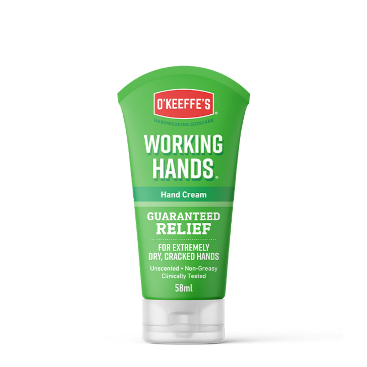 O'Keeffe's Working Hands, 96 g Jar 2 Pack - Hand Cream for Extremely Dry, Cracked Hands | Instantly Increases Moisture Content, Forms a Protective Layer and Prevents Moisture Loss