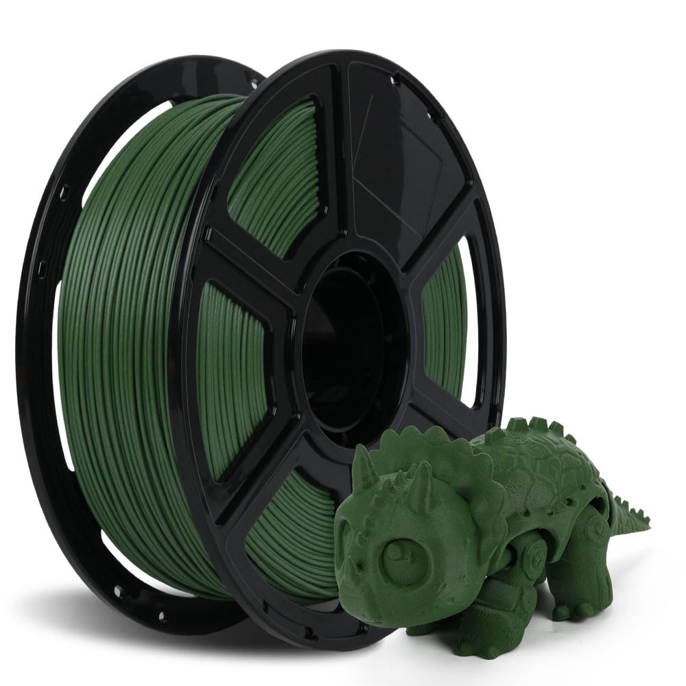 FLASHFORGE 3D Printer Filament, PLA PRO Filament 1.75mm, 1KG Spool (2.2lbs), Dimensional Accuracy +/- 0.02mm for FDM 3D Printers, Better Tenacity & No Knotting (White)