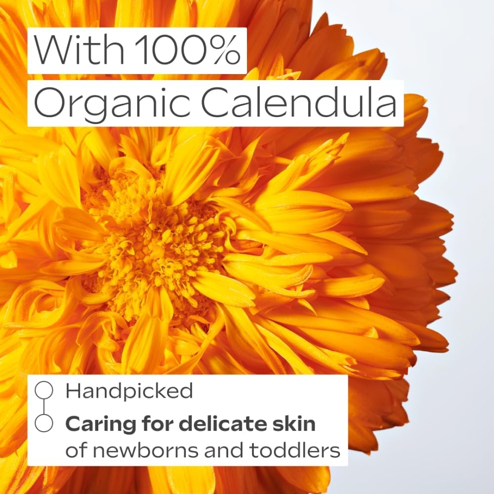 Weleda Baby Body Lotion, Calendula Moisturiser, Moisturising Cream for Baby, Delicate Skin, Dermatologically Tested, Gentle Protection, Developed by Professionals, 200ml