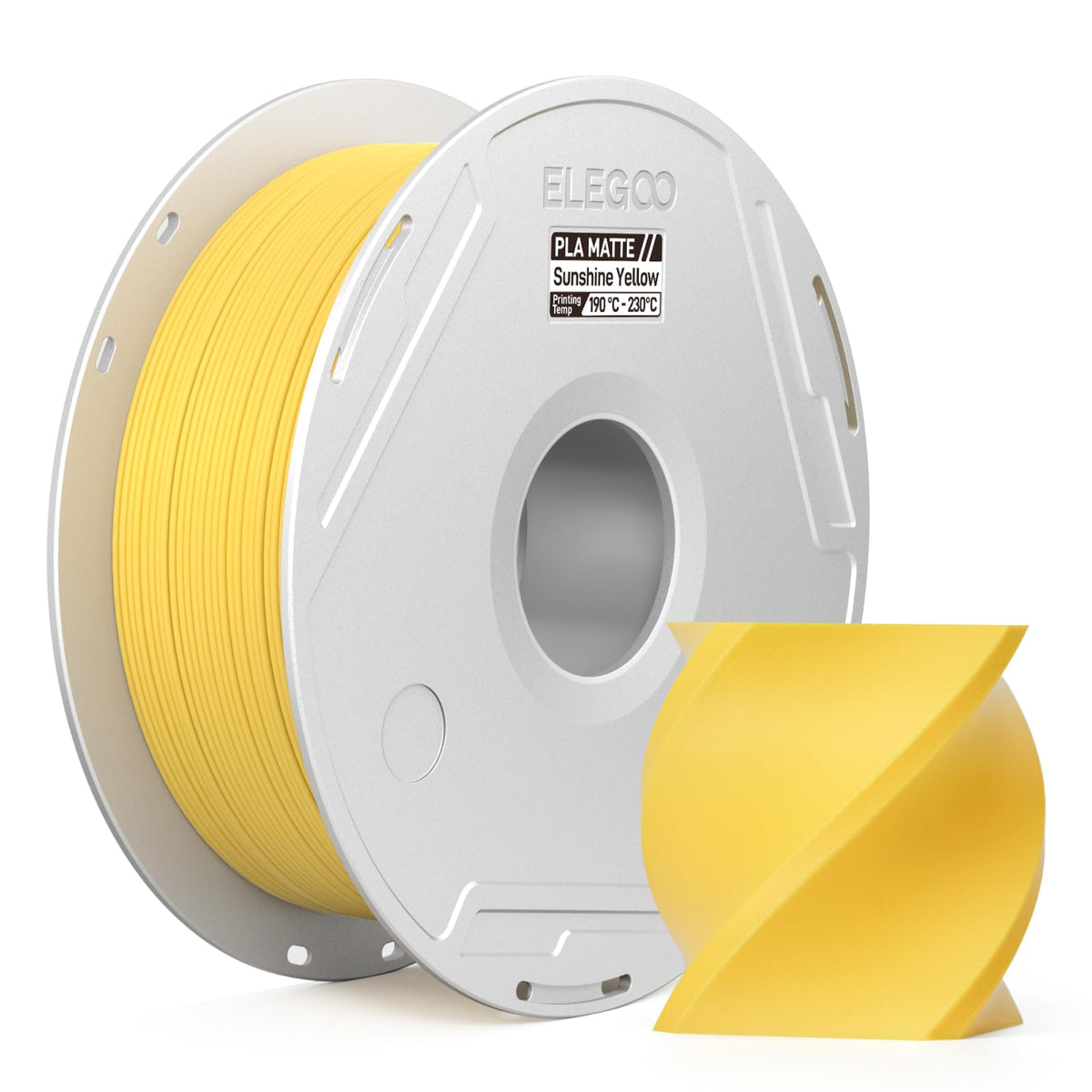 ELEGOO PLA Basic Refill 3D Printer Filament 1.75mm Red 1KG, Easy Storage
