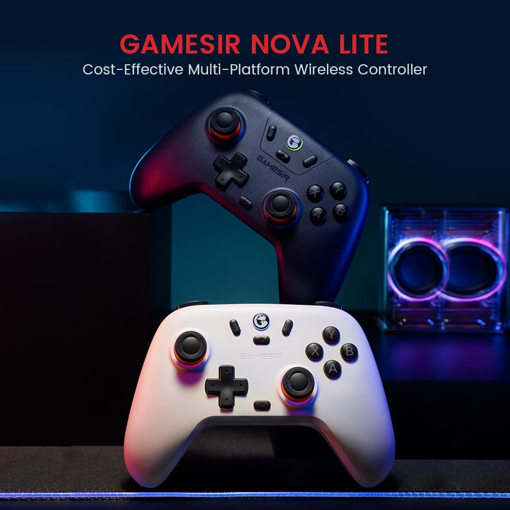 GameSir Nova Lite Wireless Controller for PC, Hall Effect Sticks & Trigger