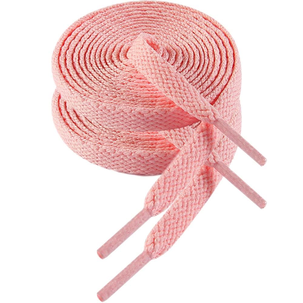 VSUDO 8mm Flat Shoe Laces for Trainers, Trainer Laces, Shoelace for Sneaker