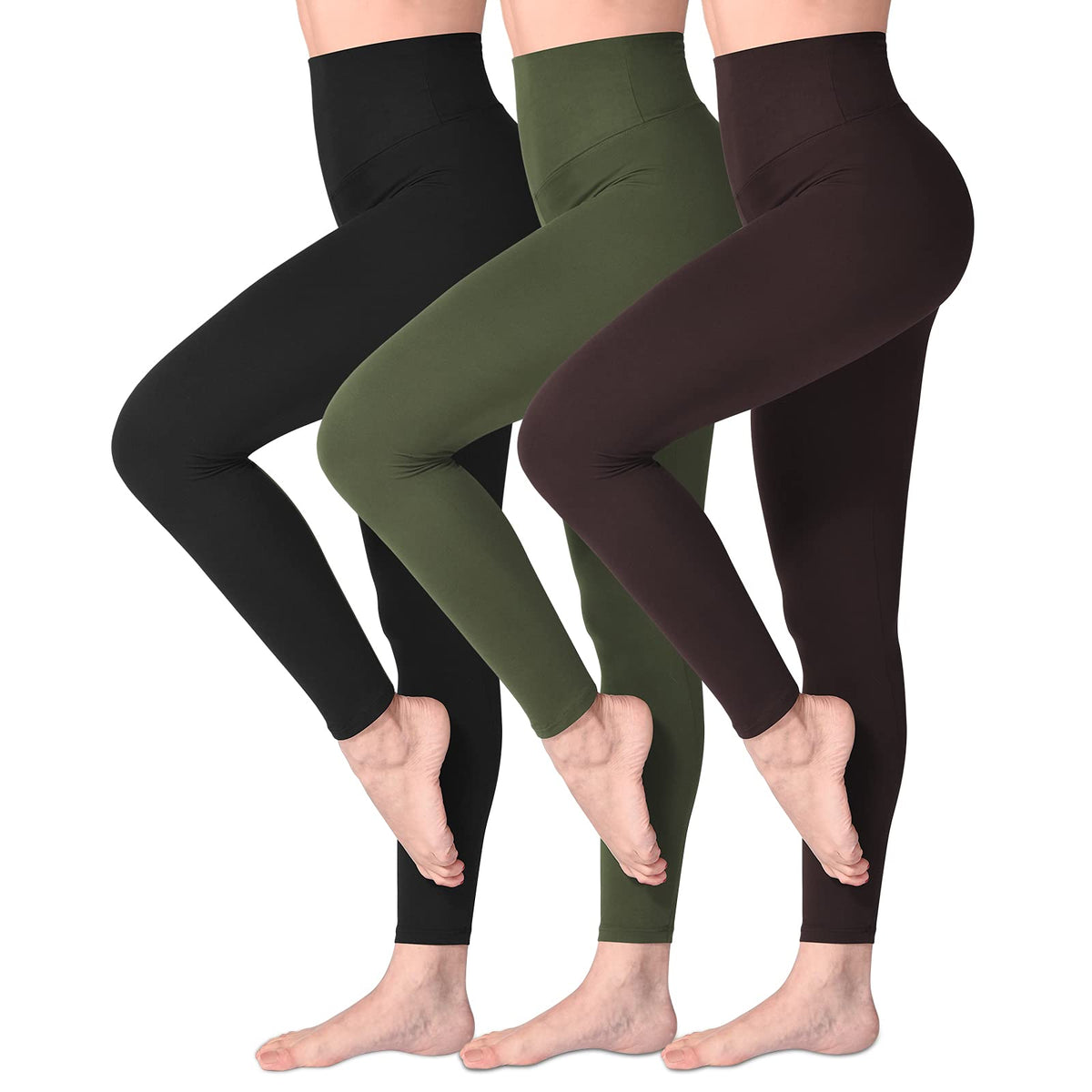 SINOPHANT High Waisted Leggings for Women Workout Gym Yoga