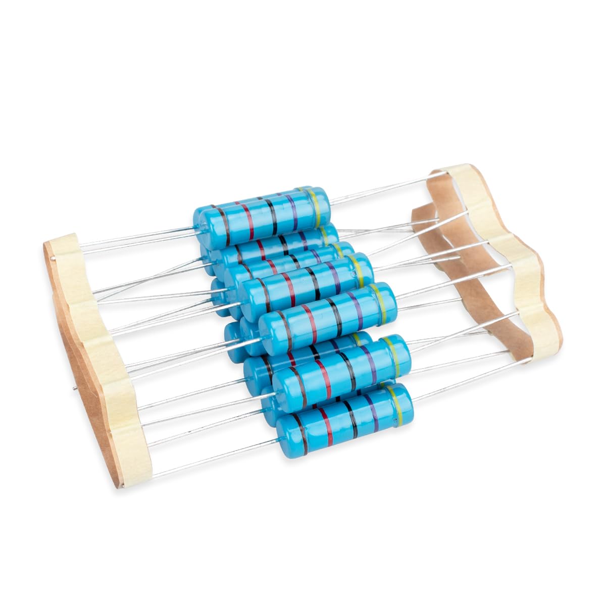 50 Pcs 1W 1% Tolerance 0.1 Ohm Metal Film Resistor Resistance for DIY Project and Experiments