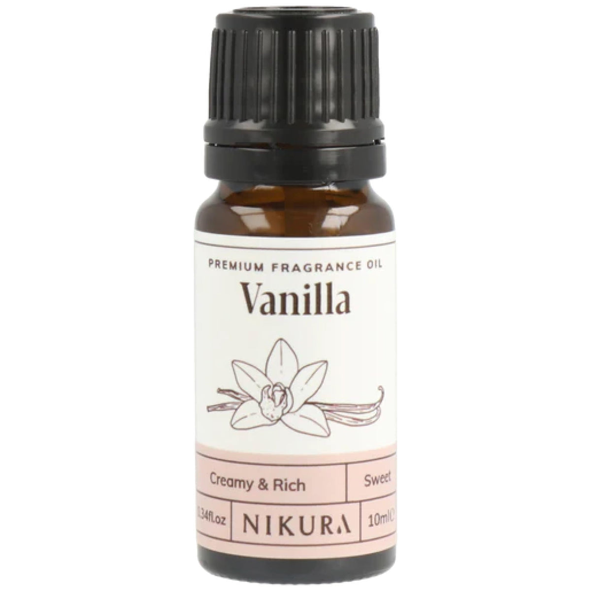 Nikura - Fresh Linen (Floral) Fragrance Oil - 10ml | Perfect for Diffuser for Home, Soap Making, Candle Making, Wax Melts | Bath Bombs, Pot Pourri Refresher Oil, Perfume Scents, Burner Oil | UK Made