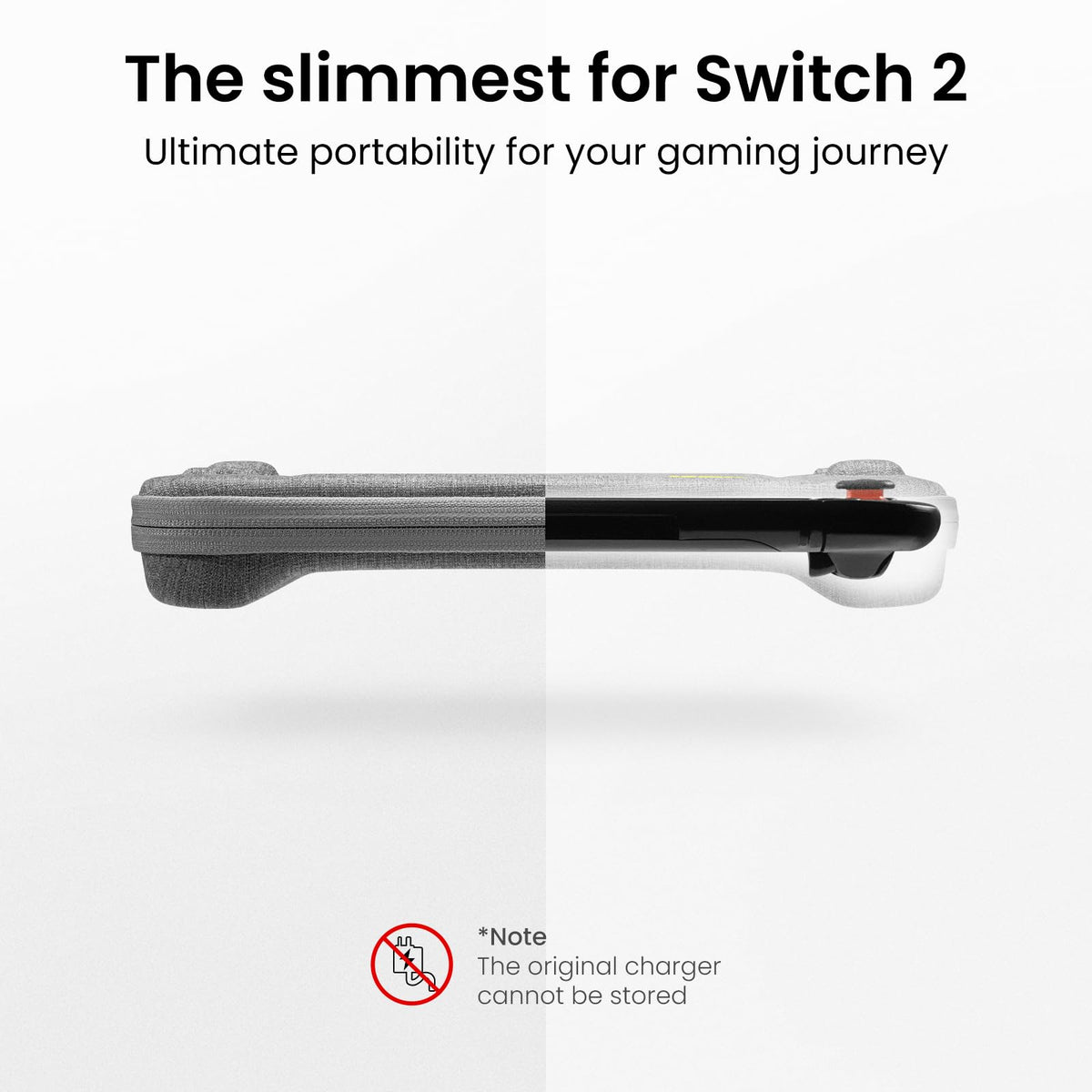 tomtoc Slim Carring Case for Nintendo Switch 2, Military Grade Protection