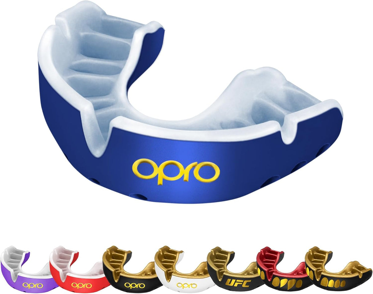 OPRO Gold Level Sports Mouthguard, Premium Fit Adult & Kids