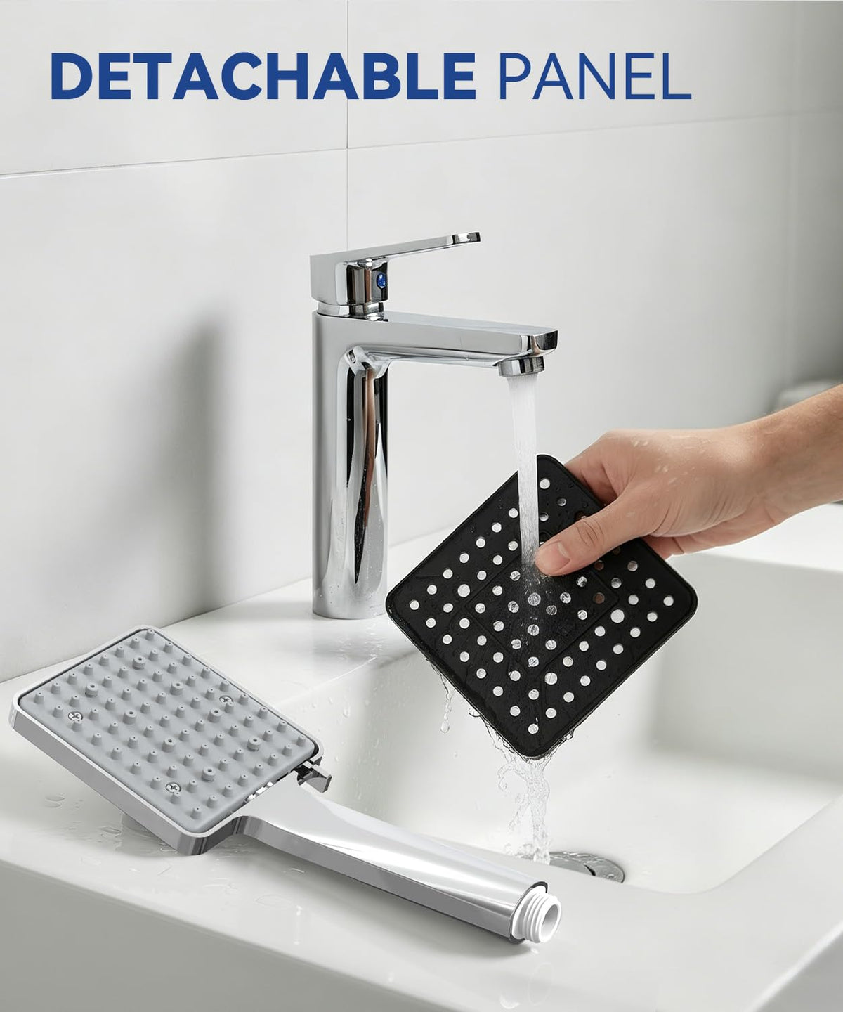 High Pressure Shower Head, Power Shower Head with 6 Modes