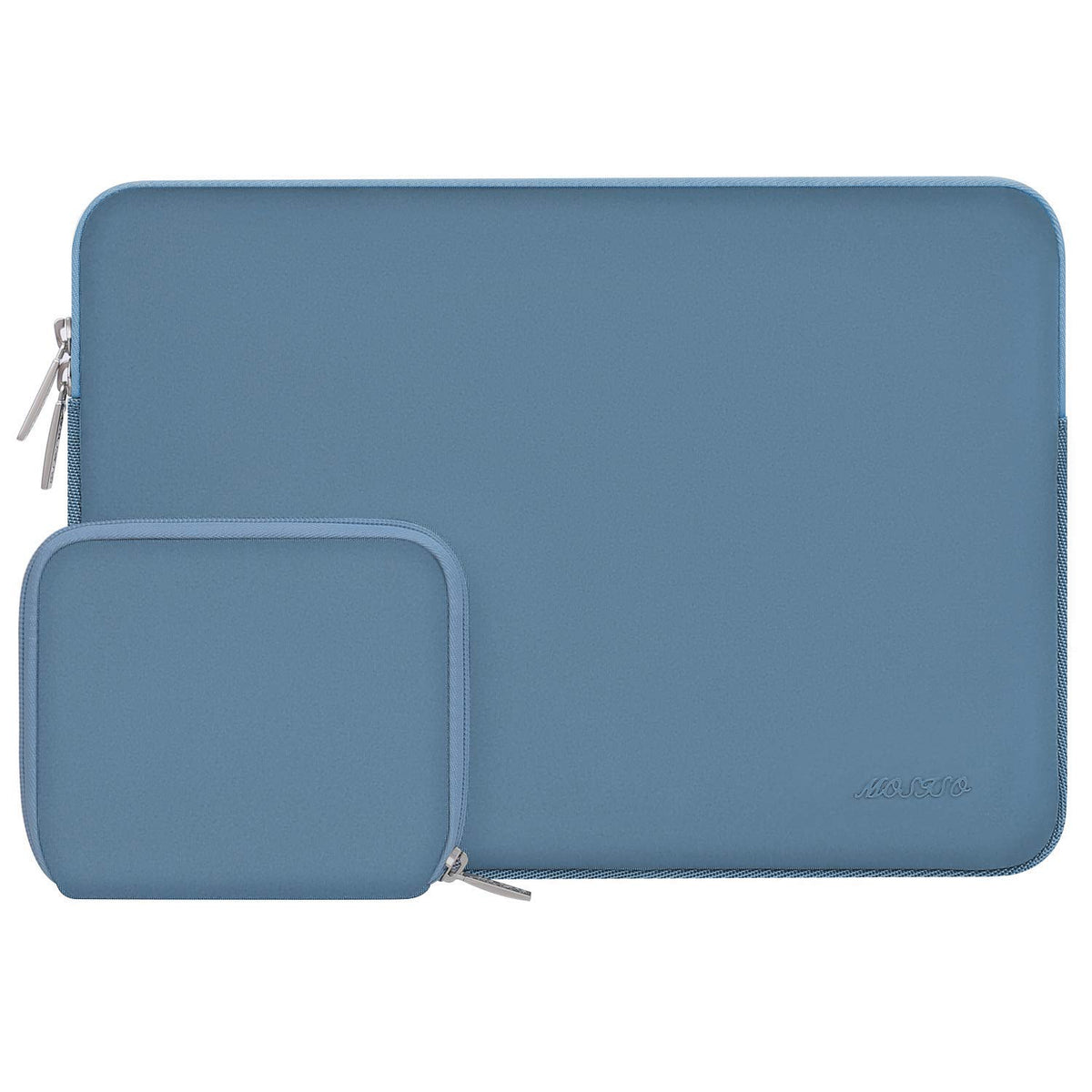 MOSISO 13 inch Laptop Case Neoprene Sleeve with Small Bag,Dusty Rose