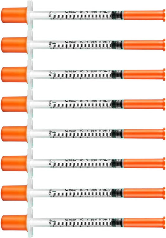 14 Pack Fine Tip Dispensing Tools, 1ml Capacity, Measuring Tools Accessories for Crafting & Refilling, Pets Feeding Craft Supplies