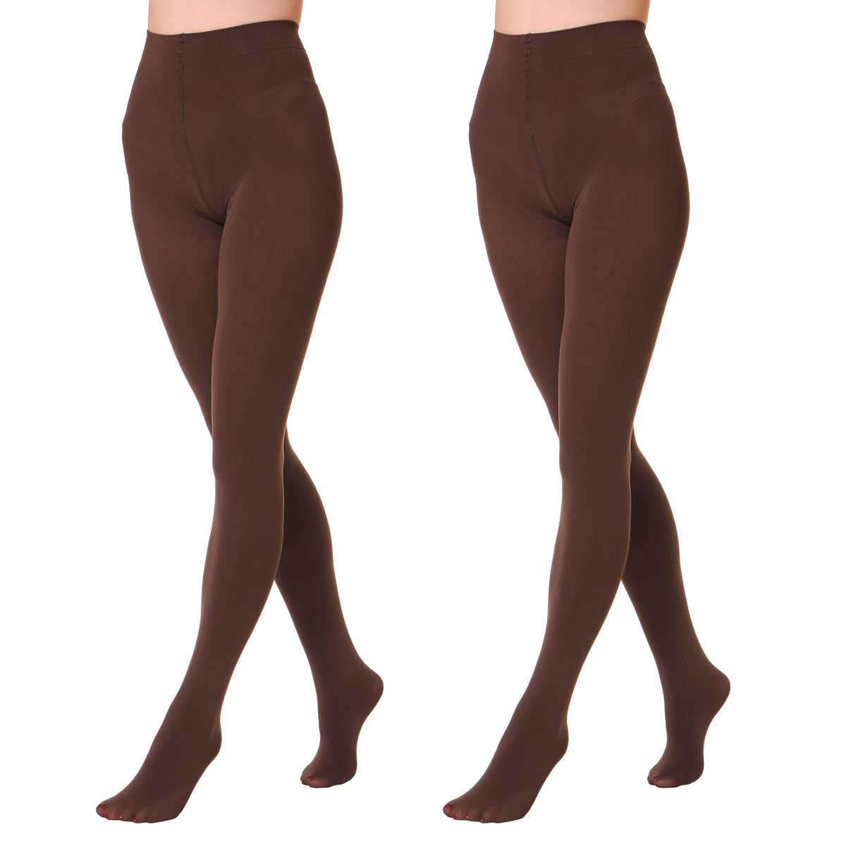 EVERSWE 2 Pairs Pack Women's Opaque Tights