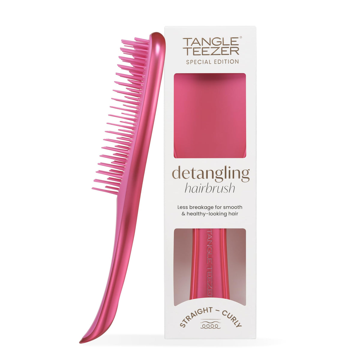 Tangle Teezer The Ultimate Detangler Straight to Curly Hairbrush