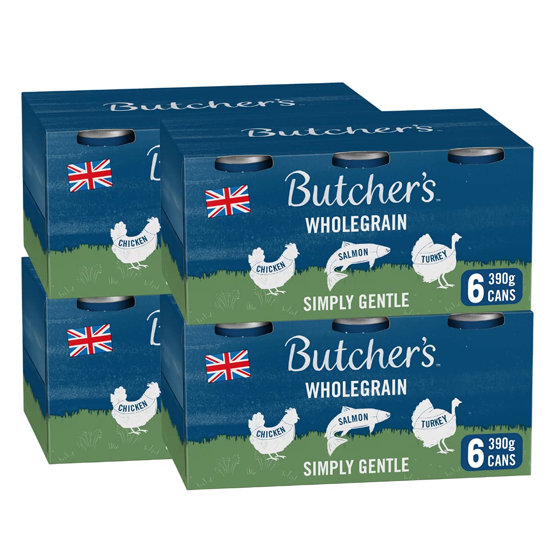 Butcher's Complete Wet Can Adult Dog Food Simply Gentle Loaf Pack 12x390g
