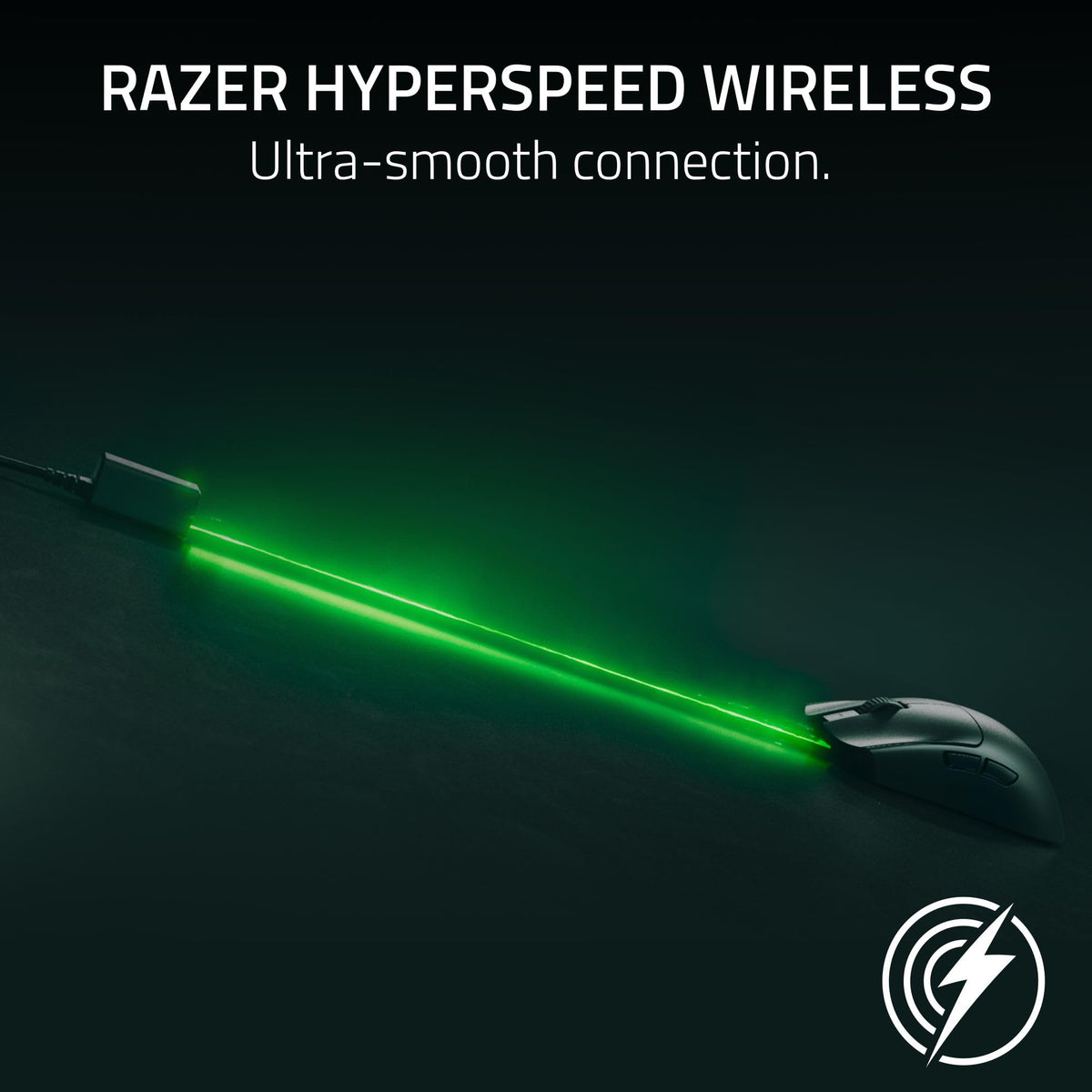 Razer Viper V3 HyperSpeed - Wireless Esports Mouse (Focus Pro 30K Optical Sensor, Up to 280 hours of Battery Life, Mechanical Mouse Switches Gen-2, 4000 Hz Wireless Polling Rate) Black