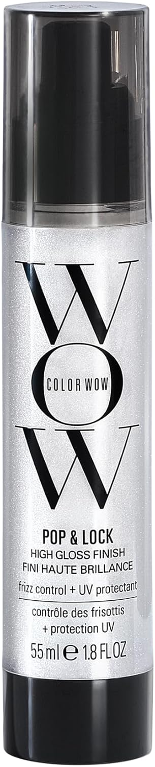 Color Wow Pop & Lock High Gloss Finish, Anti-Frizz Hair Serum, 55ml