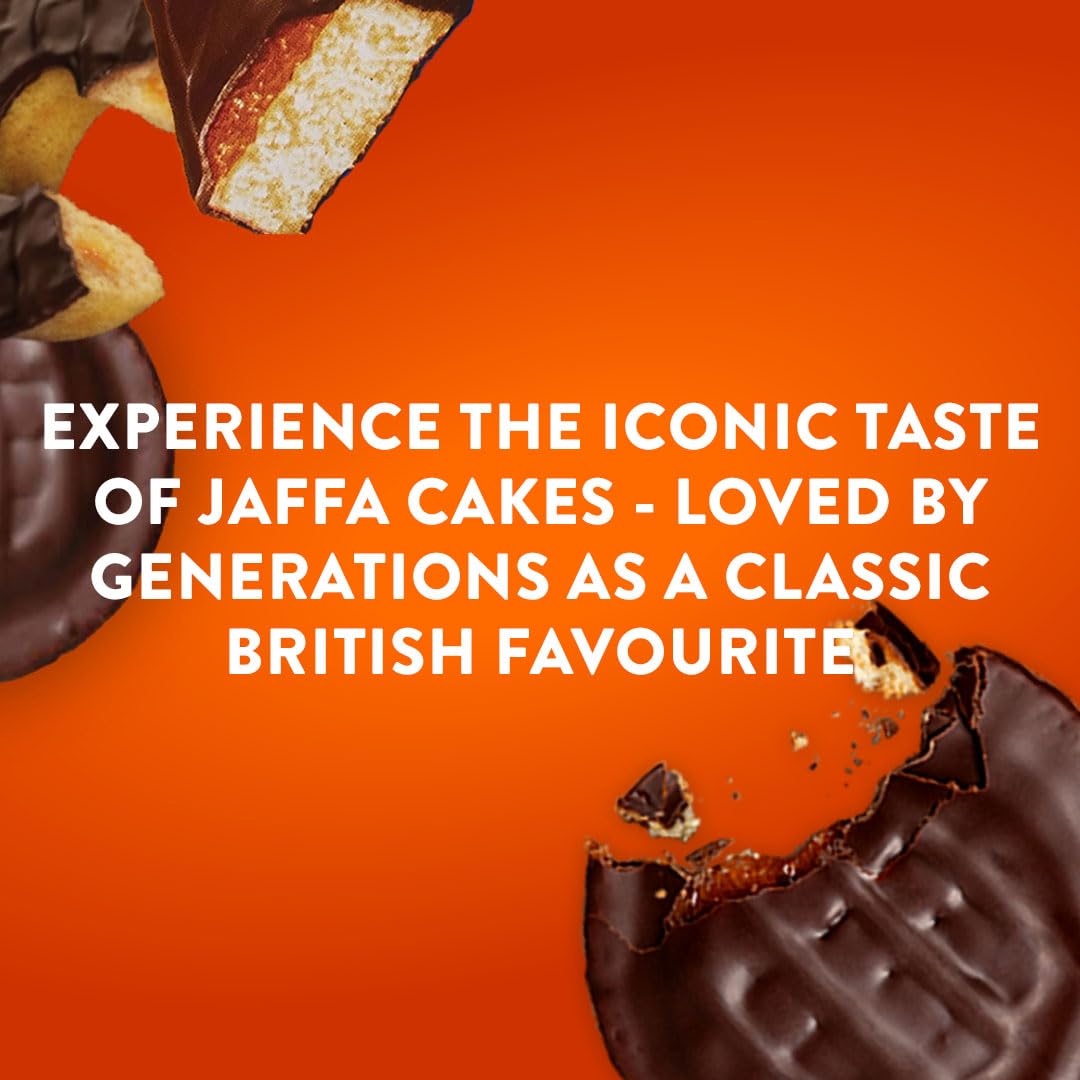 McVitie's Jaffa Cakes Original Biscuits Snack Pack, 6 x 3 Cakes, 198 g