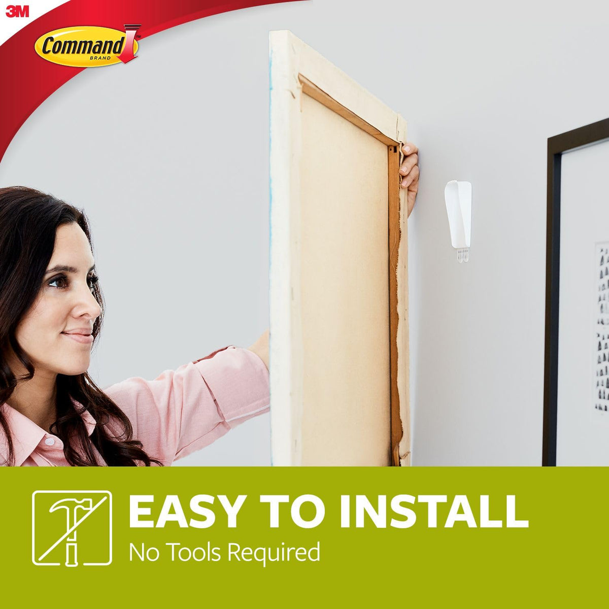 Command Strips for Picture Hanging, Narrow, 14 Pairs (28 Adhesive Strips)