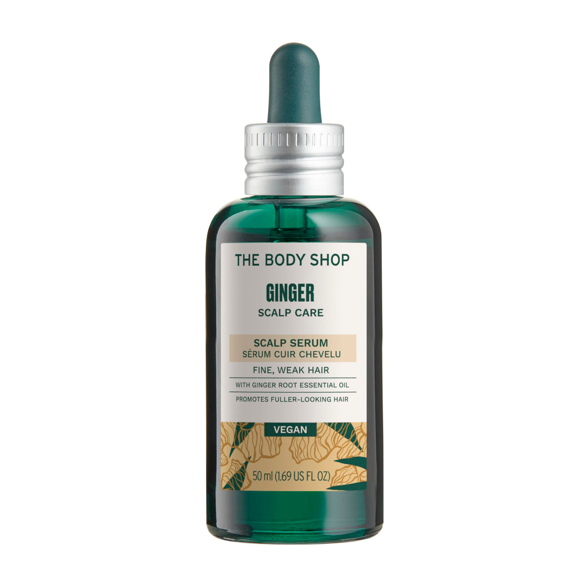 The Body Shop Ginger Scalp Care Conditioner (1x 250ml), Conditioner for Dry, Flaky Scalp, Helps Seal Hair Strands & Reduce Friction, Use After Shampoo, Vegan Haircare