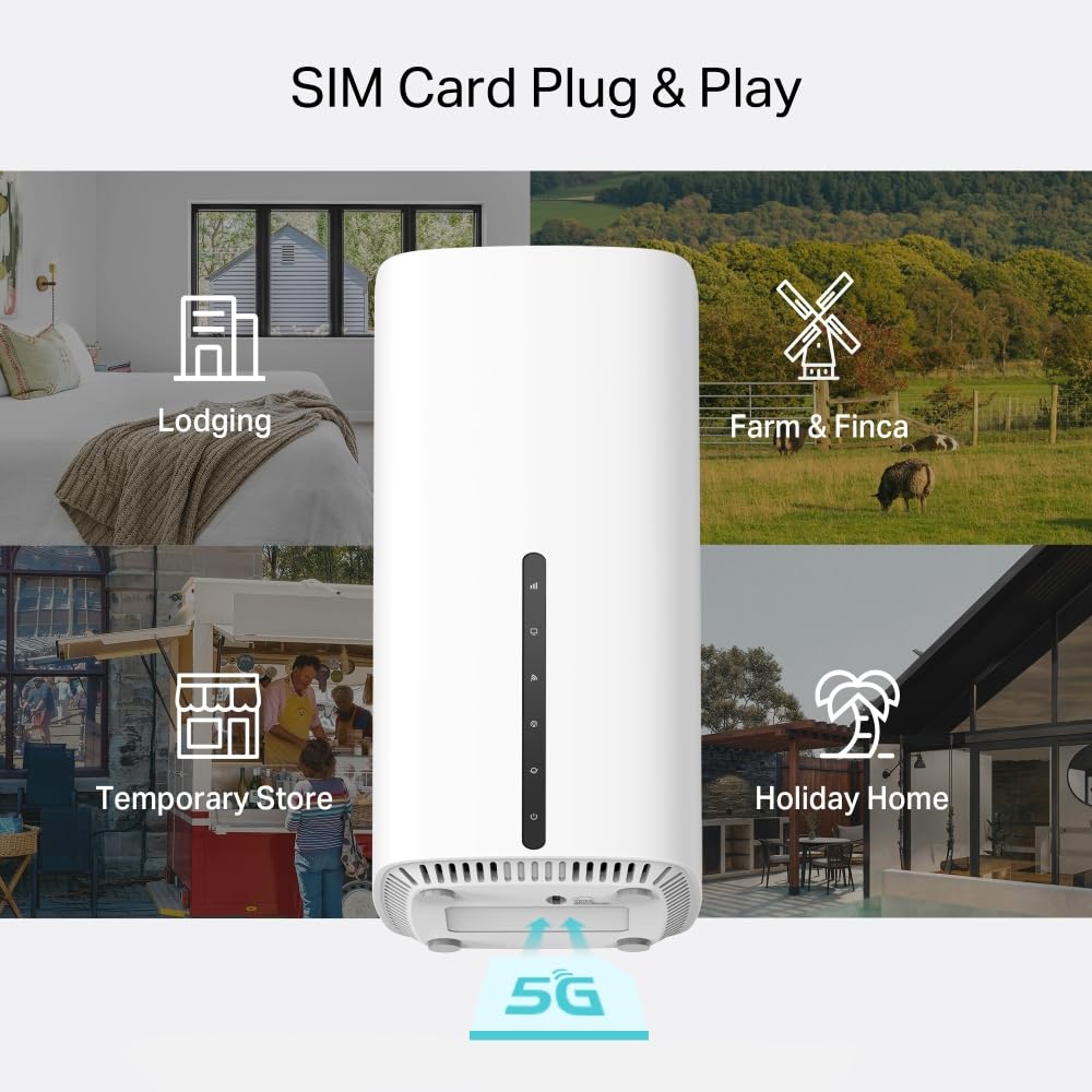 TP-Link TL-MR105 4G Router with SIM Slot, N300 Portable WiFi