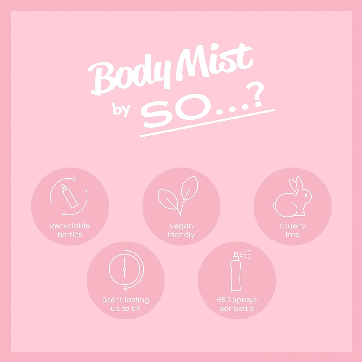 Body Mist By So…? Womens Vanilla Body Mist Fragrance Spray, Travel Size, 100 ml, 1 piece