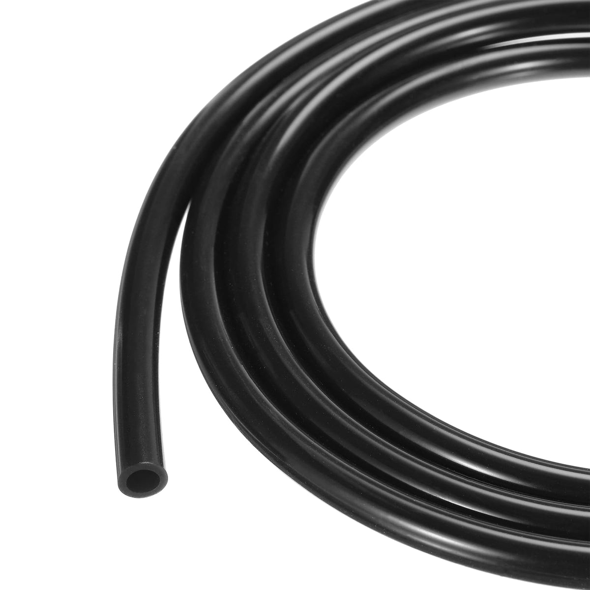 3.3ft Silicone Tubing 4mm ID 6mm OD Clear Industrial Plastic Tubing Pure Silicone Hoses for Pump Siphoning Draining Irrigation Brewing, 1/4"