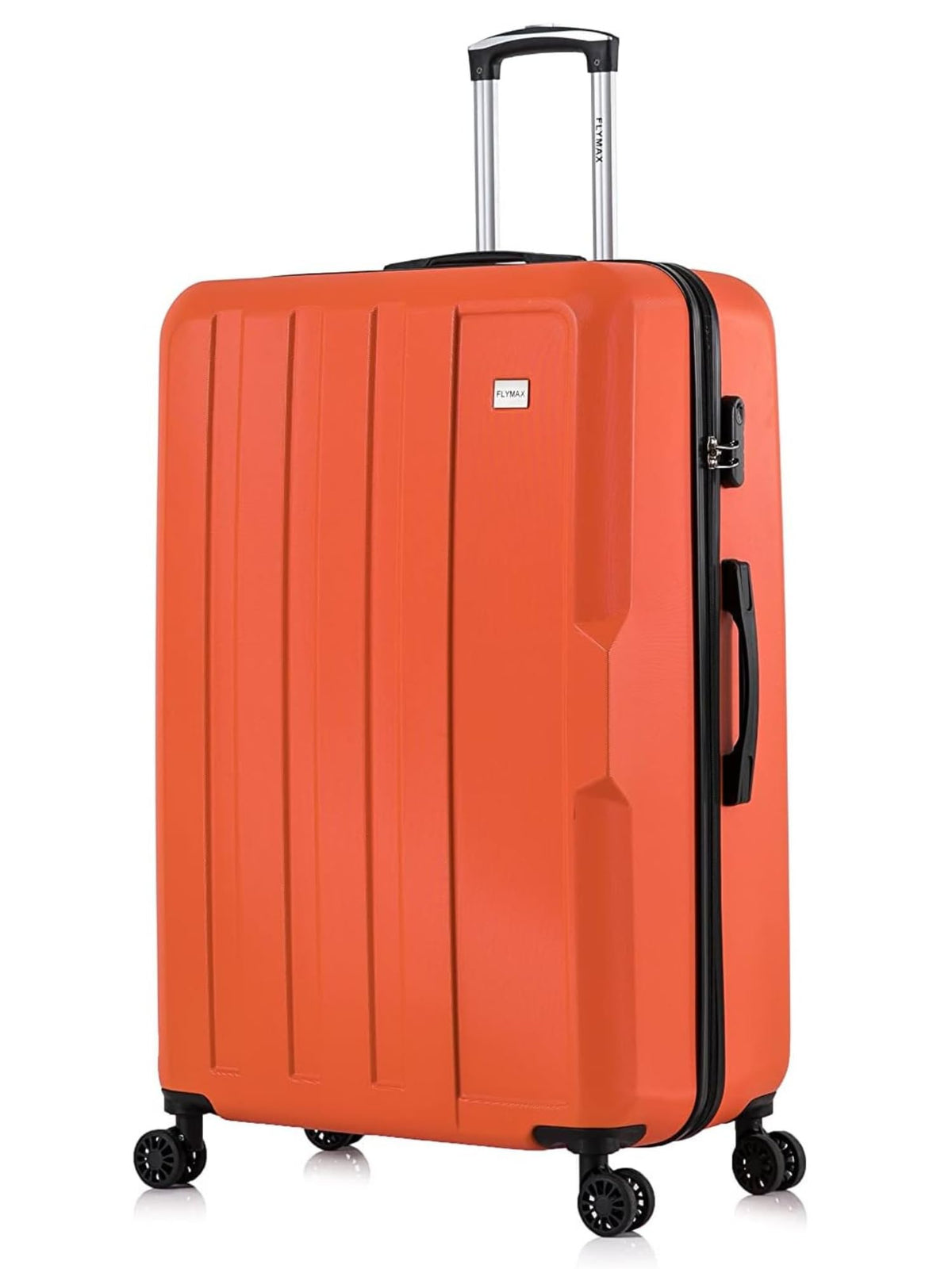 FLYMAX 29" Large Suitcase 4 Wheel Lightweight Luggage Hard Shell Travel Case Hold Check in Fits 23kg - 27kg + 3 Digit Lock Suitcase Large + Telescopic Handle 103 Litre Capacity