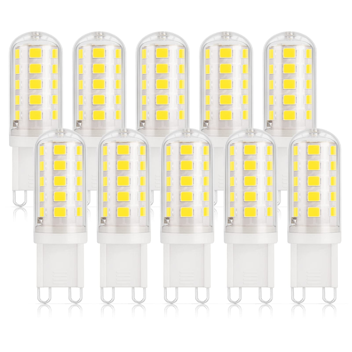 DiCUNO G9 LED Bulb Warm White 2700K, 3W=30W, 410LM, 6 Pcs
