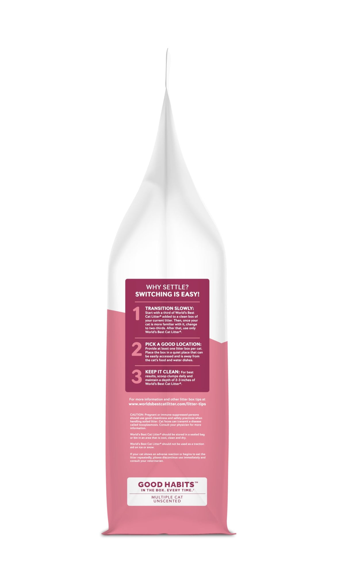 WORLD'S BEST CAT LITTER Comfort Care Unscented, 28-Pounds