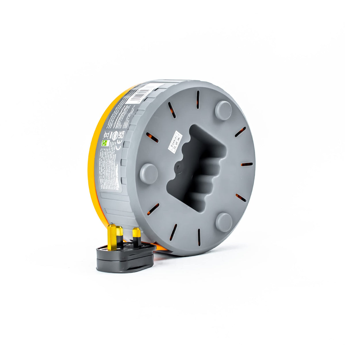 IONOS 2 Socket Cable Reel, 10m Outdoor Garden Extension Lead, DIY