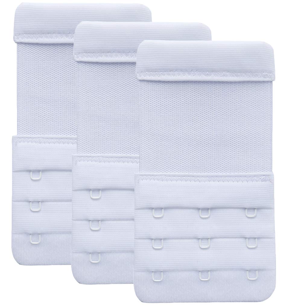 Women's Bra Extender 3 Hook Soft and Comfortable Bra Extension Strap