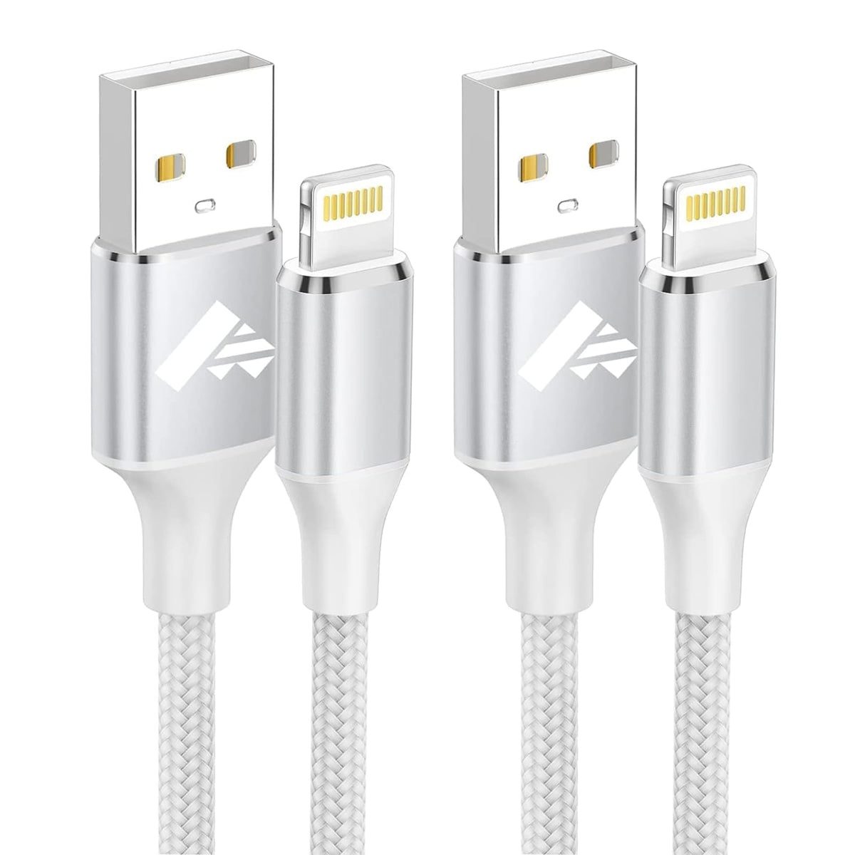 Aioneus iPhone Charger Cable 2M, iPhone Charging Cable MFi Certified Lightning Cable Fast Charging iphone Cable Lead Nylon Lightning to USB Cable for iPhone 14 13 12 11 Pro Max XS XR X 8 7 6 Plus 5 SE