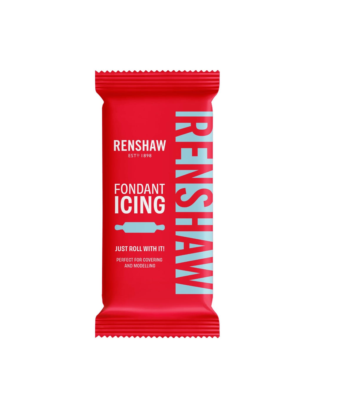 Renshaw White Ready to Roll Fondant Icing, 500 g (Pack of 1)