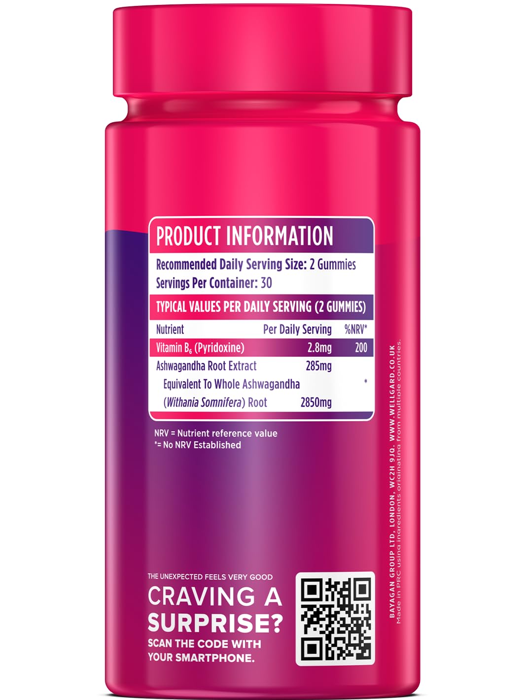 Wellgard Kids Calcium & D3 Gummies - 2 Month Supply - Vegan Chewable Calcium and Vitamin D3 Gummies, Mixed Berry Flavour