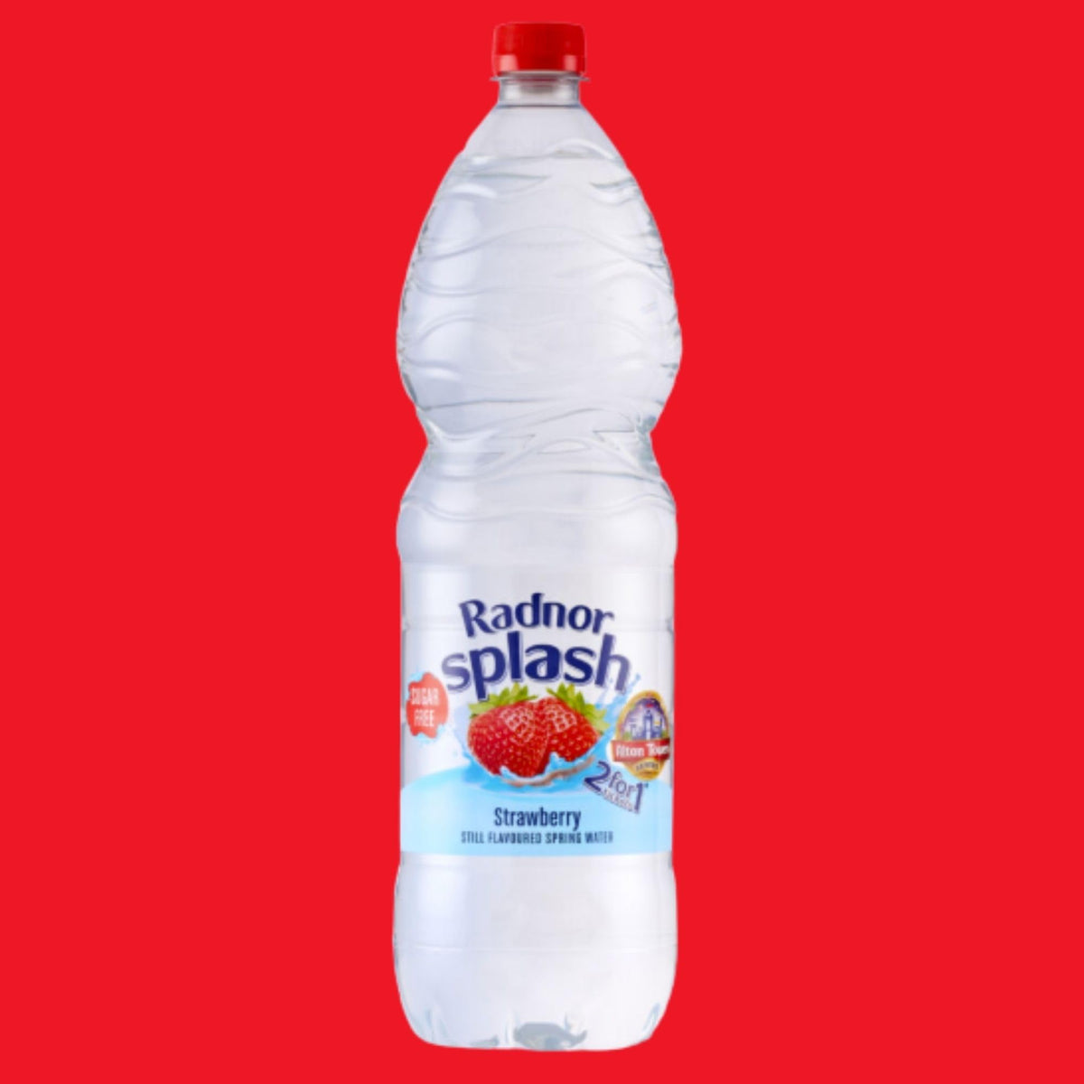 Radnor Splash Flavoured Water Sugar Free 500ml - Pack of 24 (Strawberry)