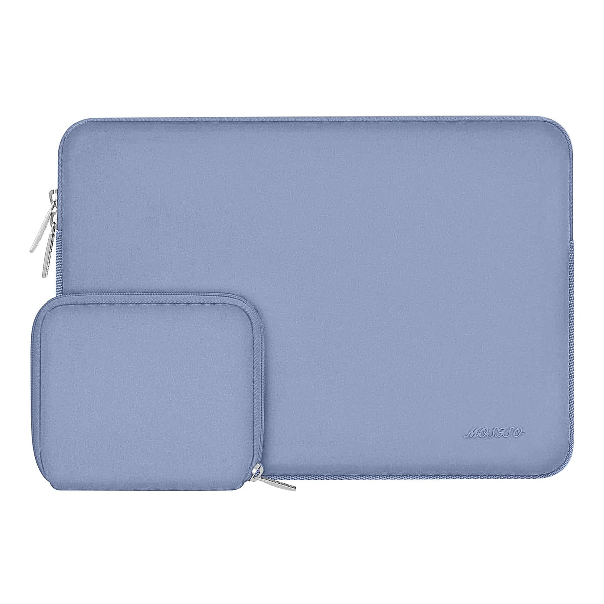 MOSISO 13 inch Laptop Case Neoprene Sleeve with Small Bag,Dusty Rose